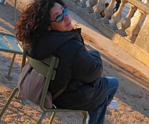 Foto de Miren en San Sebasti&aacute;n