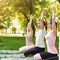 Yoga al aire libre.